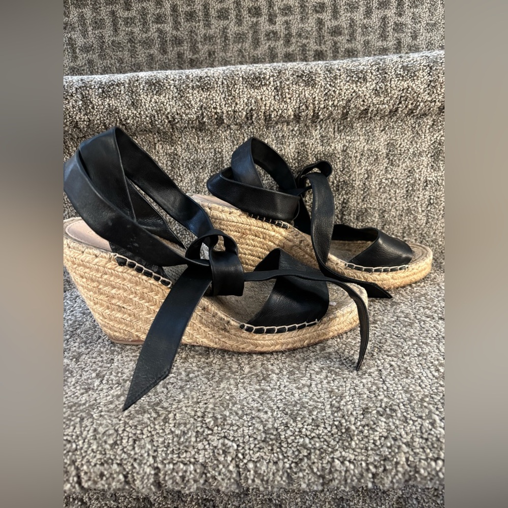Loeffler Randall Harper Ankle Wrap Espadrilles - Picture 4 of 12